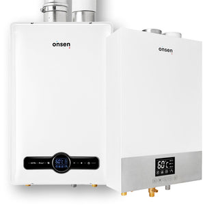Chauffe-eau résidentiel au gaz sans réservoir (propane ou gaz naturel)